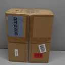 Set of 2 Outdoor Pathway Christmas Trees with Lights, Frosted Twinkle Small Easy Christmas Tree for Driveway, Entrance, Urn & Pot Filler, Front Porch, Yard, Garden Outside Holiday Decoration (Frosted With Red & Gold Berries)