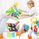 AMOSTING Pretend and Play Ride On Toys for Toddler Boys Girls Learning & Educational Baby Driver Toy Cars for Preschool Kids, Large