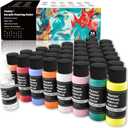 Funto Acrylic Pouring Paint Set, 36 Bottles, with Silicone Oil, High Flow, Pre-Mixed, Art Supplies for Pouring on Canvas, Glass, Wood, Tile, Rocks
