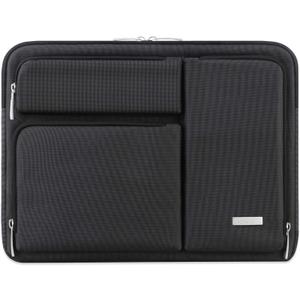 Lacdo 360 Protective Laptop Sleeve Case for 16 inch MacBook Pro M5 Pro/Max A3428 A3429 (2026), M4/M3/M2/M1 A3403 A3186 A2991 A2780 A2485 A2141, 15 inch Surface Laptop 7/6/5/4/3 Computer Bag, Black
