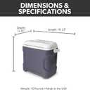 Igloo Iceless Thermoelectric Cooler | Portable Electric Plug-in Coolers, 28 qt