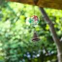 DOITOOL Bell Wind Chime Accessories 20Pcs Small Alloy Bells for DIY Crafts Vintage Bronze Jingle Bells for Home Decor Pet Collar and Holiday Decorations