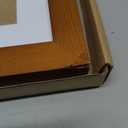 Betionol Diamond Painting Frames, Display 12x12in/30x30cm Diamond Painting Pictures or Photos, Brown Natural Solid Wood Picture Frame with Acrylic Protection Glass, Back Mat And Hanging Kit