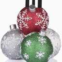 GreenDisplay Multicolor Christmas Ball Soap/Lotion Dispenser