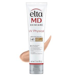 EltaMD UV Physical Tinted Sunscreen for Face, 100% Mineral Active Sunscreen (Tinted (Fair to Med))