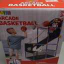 JOYIN Arcade Basketball Game Set with 4 Balls and Hoop for Kids 3 to 12 Years Old Indoor Outdoor Sport Play - Easy Set Up - Air Pump Included - Ideal for Competition