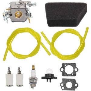 Carburetor Air Filter Carb Fuel Line Spark Plug Carb For Poulan Chainsaw 1950 2050 2150 2375 Wild Thing 2375LE Walbro WT 89 891 WT-324 for Zama C1U-W8 C1U-W14 Replace# 545081885