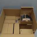 10 Pack Black Door Handle Interior Privacy Door Levers Set, Keyless Square Door Knob Lock for Bedroom or Bathroom, Heavy Duty Door Handles with Reversible Handle for Left Right Sided Doors (Matte Black Finish)