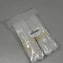 12 Pack Station Hanging Merchandise Strips with S Hooks, 12 Stations Plastic Display Strpis for Retail Display with Label Header