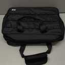 CAMPINGMOON Storage Bag Double-layer for Camping Stove IGT Tabletop Flat Burner Carry Case Black BK-46