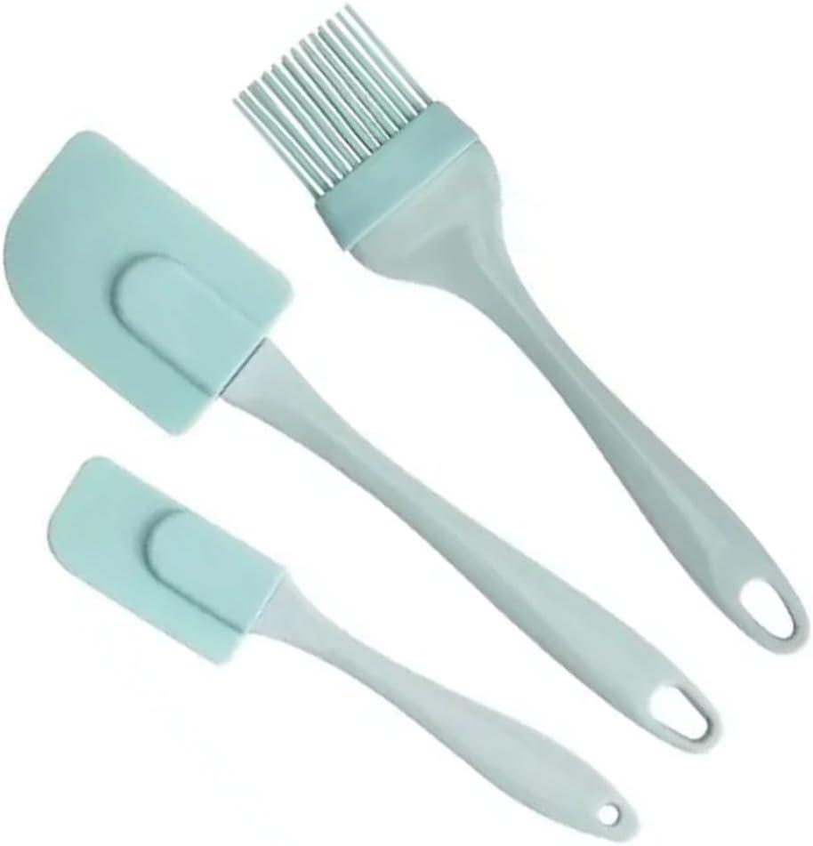Mini Brush Mixing Scraper Silicone Spatula | Flexible & Durable | Food-Grade Non-Stick Silicone | Heat-Resistant & BPA-Fre | Easy to Clean & Reusable |Compact & Versatile Kitchen Utensil