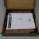 WALI Speaker Wall Mount, Heavy Duty Bookshelf Speaker Floating Wall Shelves, Surround Sound Speakers Stand for Living Room, Home Theater and Gaming Room, Holds up to 55 Lbs, (SWM302), 1 Pair, Wood (7.87*7.87)