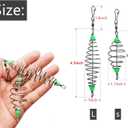 Spring Carp Fishing Feeder: 20pcs Heavy Duty Steel Bait Cage Carp Fishing Equipment
