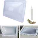 RV Skylight Outer Dome,18"x26" OD Universal Skylight Fits all Standard 14" x 22" Skylight Openings Replacement Travel Trailer RV Camper Truck Replace# SL1422W (White) (With Sealant)