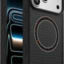 OtterBox Sole Series Phone Case for iPhone 17 Pro Max - Midnight Circuit Black