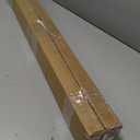 LazBlinds No Tools No Drill Cordless Roman Shades for Windows, Blackout Thermal Insulated UV Blocking Window Blinds, Lightweight Fabric Blinds for Indoor Windows, 34" W x 60" H, Blackout - White