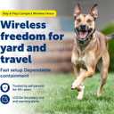 PetSafe Stay & Play Compact Wireless Pet Fence, No Wire Circular Boundary, Secure up to 3/4 Acre, No-Dig and Portable, for Dogs 5lbs and up, from Parent Company Invisible Fence Brand