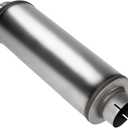 5'' Exhaust Muffler, 5'' inlet/outlet, Universal 30'' Overall Stainless Steel Straight Through Design, Resonator Muffler