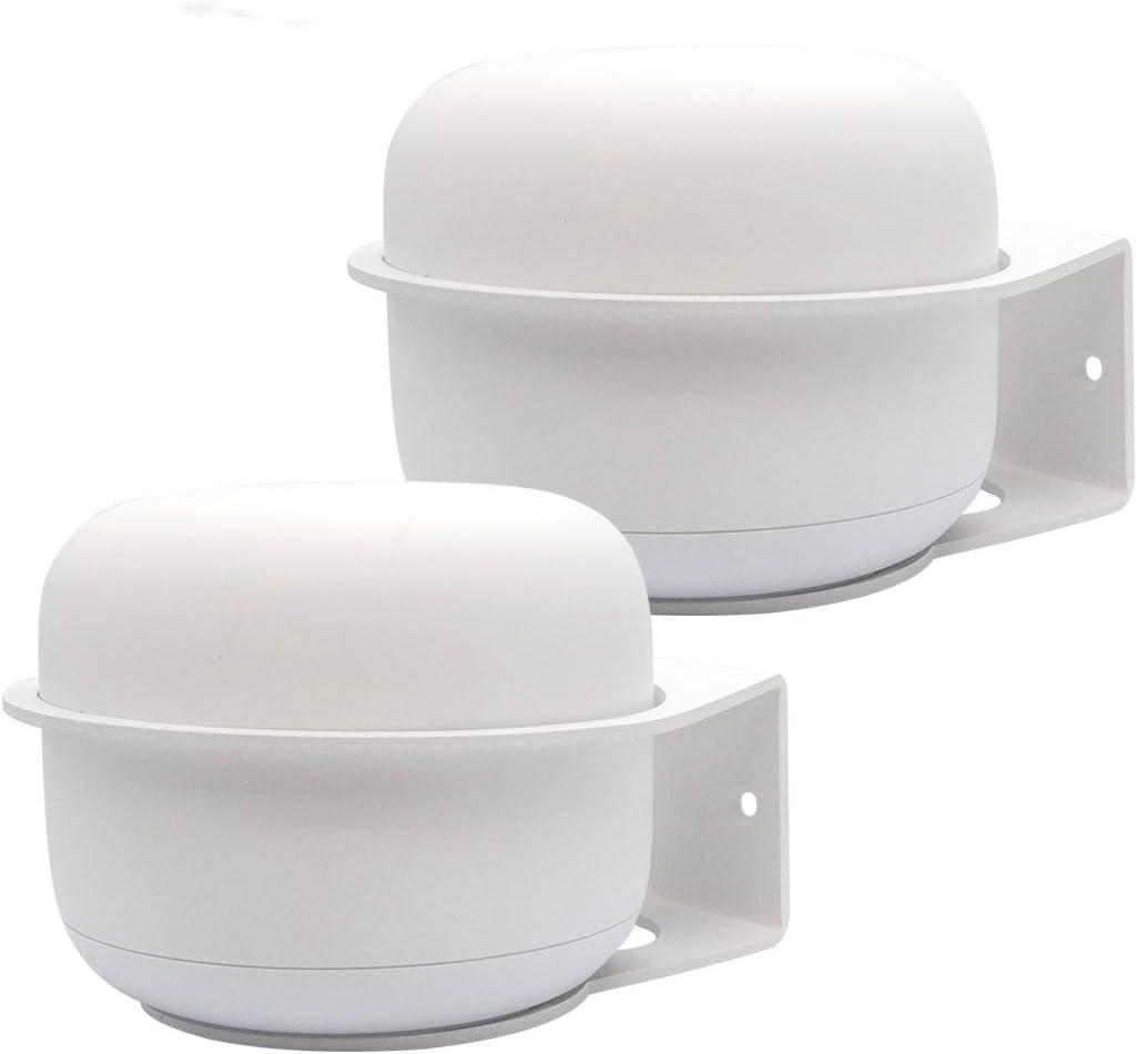 ALLICAVER Google Nest WiFi Wall Mount, Sturdy Metal Made Wall Mount Bracket Compatible with Google Nest WiFi Router and Google WiFi Router