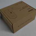 Veise VE029 WiFi Smart Lever Lock, Fingerprint Keyless Entry Door Lock with Handle, Built-in WiFi, Remote App Control, Electronic Digital Knob for Front Door and Bedroom, IP65 Waterproof, Matte Black