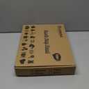 Forbena Wood Toddler Step Stool for Bathroom Sink, White Kids Toilet Step Stool for Potty Training, Small Child Baby Girl Boy 2 Stepping Stool with Handle for Kitchen Counter Nursery Bedroom Closet