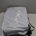 OhGeni Queen Air Mattress with Built in Pump, Inflatable Mattress Blow Up Mattress 18 Raised Comfort,Upgraded Surface Portable Bed, Air Bed for Home, Guest, Camping, Colchone Inflable, 650 lbs (Standard Height 18'' Black)