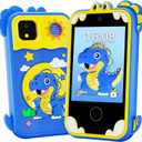 Kids Phone for Girl Toys, Christmas Birthday Gifts for Age 3-10 Year Old Girls Boys Toys, Kids Toddler Smart Phone, Detective Educational Learning Toys with 2.8" Touchscreen, Music Video Game (Blue)