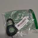 SCALLOP for AirTag (1st & 2nd Gen) Keychain with Carabiner,Thick Hard PC Air Tag Holder,IPX8 Waterproof,Secure Lock (Black 1 Pack)