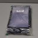 CYEAH 25 Pcs Cafe Style Menu Cover, Single Page 2 View Transparent Restaurant Menu Covers, Restaurant Menu Cover Fits 5.5" x 8.5" Paper, Menu Holder for Bar Cafe Restaurant Book Black Folder