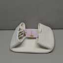 XUANGUO Woven Cotton Rope Storage Basket with Handles for Organizing Shelves Closet Small Cat Dog Pet Toy Baskets Box Bin Decorative Rectangle Baby Nursery basket Gift basket Empty(white)