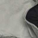 KYEESE Dog Coat Soft Pet Sweater with Leash Hole Waterproof Dog Coats for Large Dogs Windproof Dogs Jacket with Fleece Lined Warm Pets Clothes for Cold Weather Thick Pet Winter Puffer Coat with Pocket (03# Gray)