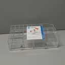 InterDesign 2 Drawer Cosmetic Organizer for Vanity Cabinet to Hold Makeup, Beauty Products, Clear