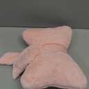 XIAIJIA Bow Pillow Decorative Pillows Aesthetic Home Decor Soft Seat Cushions Cute Throw Pillow for Couch Bow Room Decor Pink 12 * 9inch