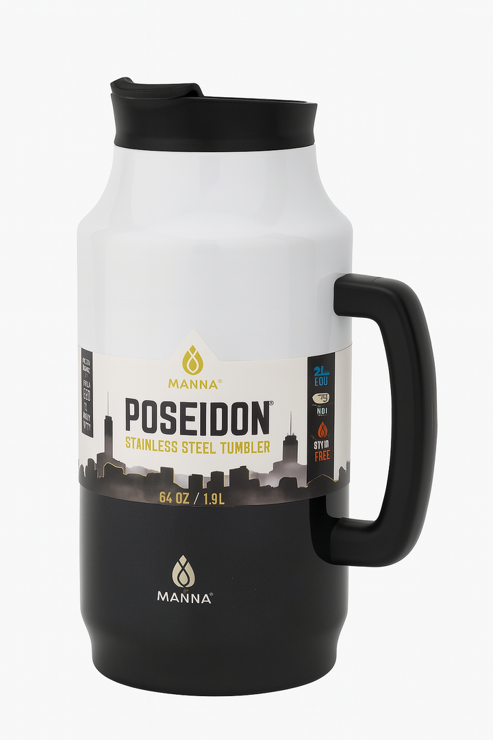 DI Manna 64 Oz Posideon Bottle Ombre Black