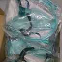 Geiserailie 2PCS XL Non Rebreather Oxygen Mask with Reservoir Bag, Non Rebreathing Oxygen Mask with 6.6ft Tubing and Adjustable Elastic Strap