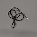 G-PLUG 3FT RJ11 Cable Phone Cord for Landline Phones, Telephone Cord RJ11 to RJ11 6P4C Phone Line Cable for Modem, Fax & Telephone Line, Black