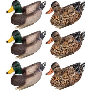 Heerweiyi Mallard Duck Decoys Popular New Material EVA Collapsible Plastic Duck Decoy Mallard Duck Decoys,Easy to Carry and use, More Cost-Effective.