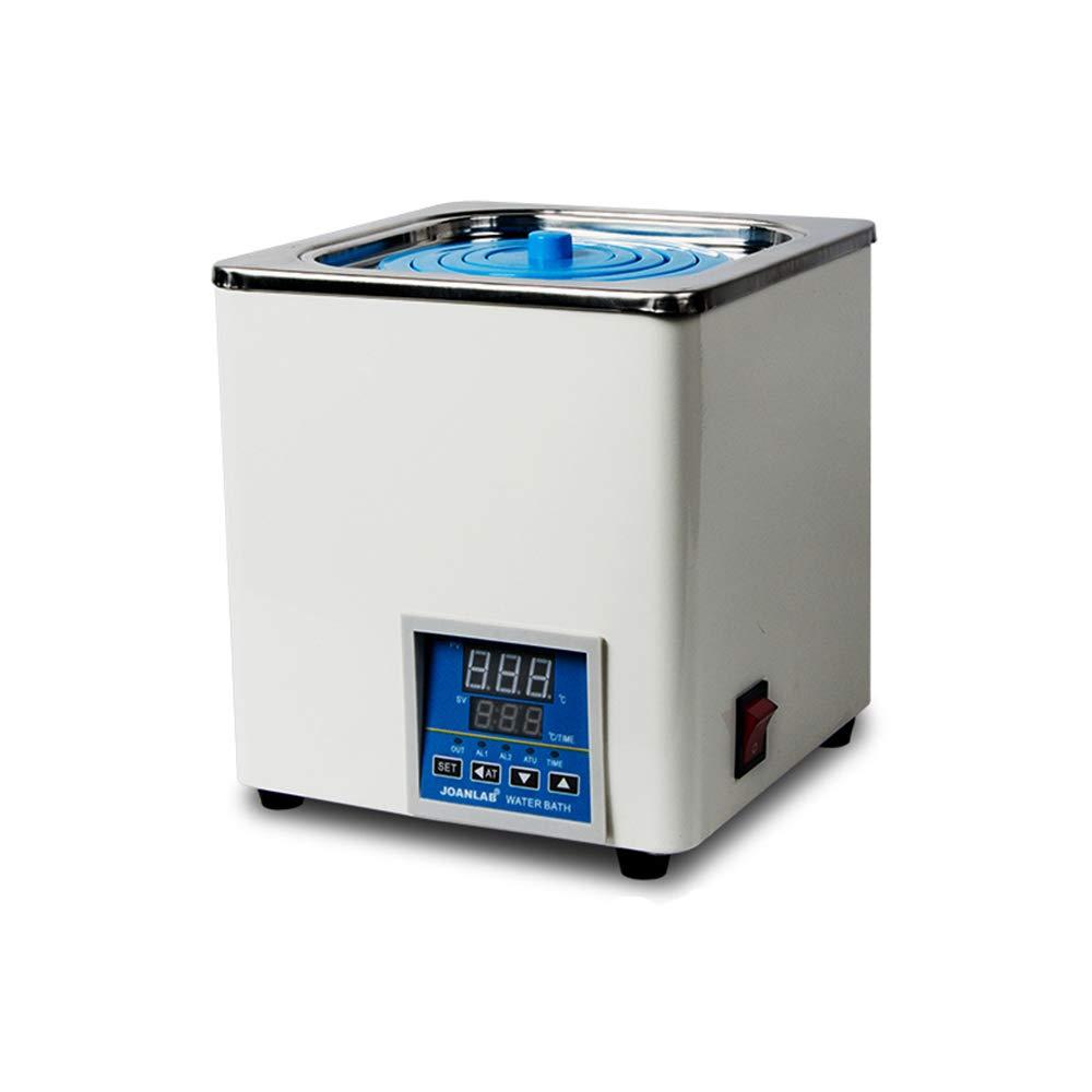 JOANLAB Digital Thermostatic Water Bath 1 Chamber 3L Water Bath with with Selectable Openings for Lab 110V/60 Hz