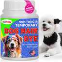 Dog Hair Dye - Black Pet Safe Hair Dye for Dogs | 3.5 oz | Non-Toxic Temporary Dog Fur Dye | Vibrant Pet Grooming Colors | Pet Grooming Essential (Black,3.5 Fl.oz)