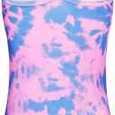 Snowheart Girls Swimsuit One-Piece Bathing Suits Multicolor Kids Sport Summer Beach Swimwear for 2-12 Years Old