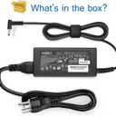 Charger Compatible with HP Laptop Computer 65W 45W Smart Blue Tip Power Adapter