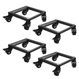 Heavy Car Dolly Set of 4, Heavy Duty Wheel with Brake, Total Weight 6000 LBS, Double ramp Design for Moving Cars, Trucks, Trailers, Motorcycles, and Boats (Black) Heavy Car Dolly Set of 4, Heavy Duty Wheel with Brake, Total Weight 6000 LBS, Double ramp Design for Moving Cars, Trucks, Trailers, Motorcycles, and Boats (Black)