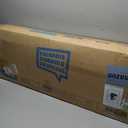 PHI VILLA 15ft Large Patio Umbrellas with Base Included, Outdoor Double-Sided Rectangle Big Market Umbrella with Stand, Outside Umbrellas for Poolside Lawn Backyard, Beige