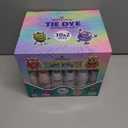 30 Colors Tie Dye Kit, Tie Dye Set for Kids, Pre-Filled Tye Dye Bottles, Non Toxic Permanent Fabric Dye Art Set, Easy DIY Fabric Art - Create Fun (30 Colors)