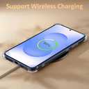 Christmas Phone Case for Samsung Galaxy S25 Plus - Clear Transparent Soft TPU Case with Xmas Gingerbread Man Pattern, Cute Protective Cover for Boys Girls (6.8 Inch)