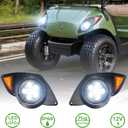 10L0L Golf Cart Headlight Kit for Yamaha G29 Drive 2007-2023
