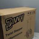 Stepper Machine with Resistance Bands, Mini Stepper with 300LBS Weight Capacity, Twist Stepper for Full Body Workout, Adjustable Step Height, Smooth and Quiet, Step Machine for Men Women