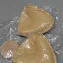 DEPOVOR Ultra Boost Inserts Double-Sided Adhesive Pads Sticky Bikini Padding Inserts for Sports Bra Swimsuit (Large, Dark Cream)