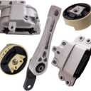 Set of 5 Engine Mount and Transmission Mount Compatible with 2006-2013 A3,2012-2017 Beetle,2012-2013 Golf,2009-2018 Jetta,2009 Jetta City Replacement for A6966 A4925 A6962 A6960HY A6973