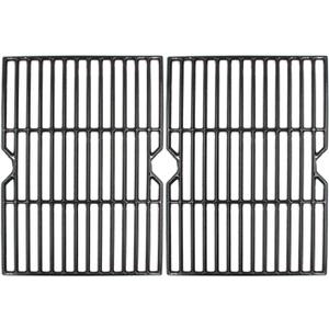 Hongso Porcelain Coated Cast Iron Cooking Grid Replacement Parts for Grill Master 720-0737, Master Forge GD4215S, Grill Chef, Nexgrill 720-0737 and Other Models